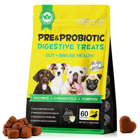 Pre Probiotics for Dogs 60 Chews