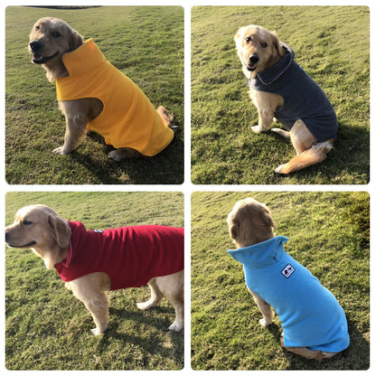 Reflective Dog Coats Soft Fleece