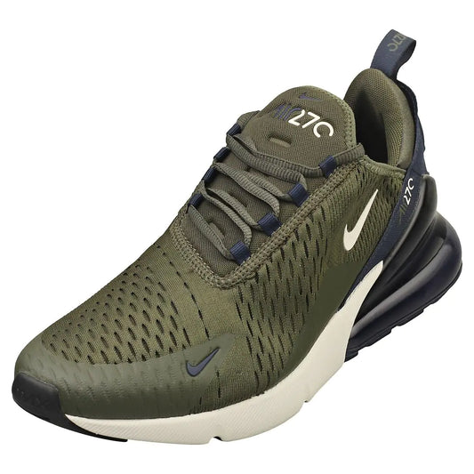 Nike Air Max 270 Mens Shoes (AH8050-303 Cargo Khaki/Obsidian/Light Bone) Size 7