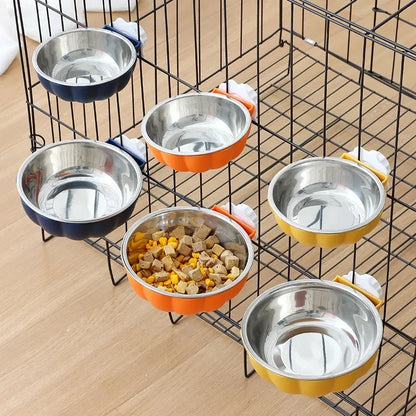 Hanging Pet Bowl Dog Set