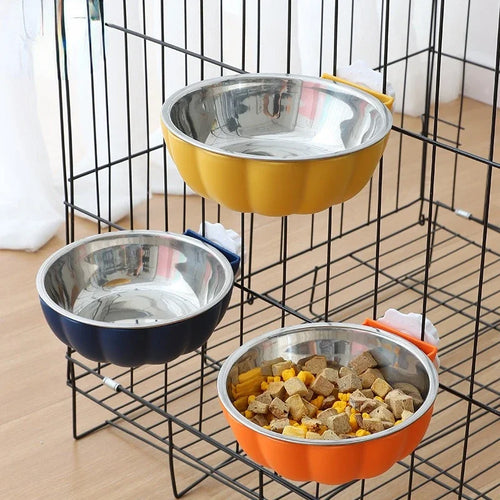 Hanging Pet Bowl Dog Set