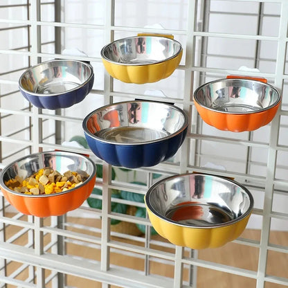 Hanging Pet Bowl Dog Set