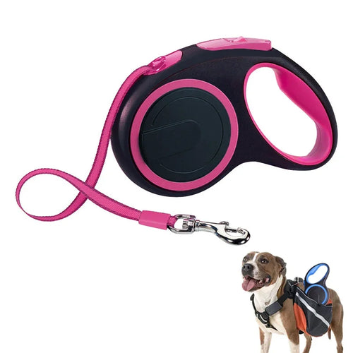 Durable Nylon Retractable Dog Leash