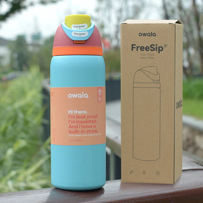 Owala Insulated Stainless Steel Water Bottle with Straw