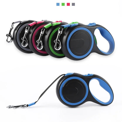 Durable Nylon Retractable Dog Leash