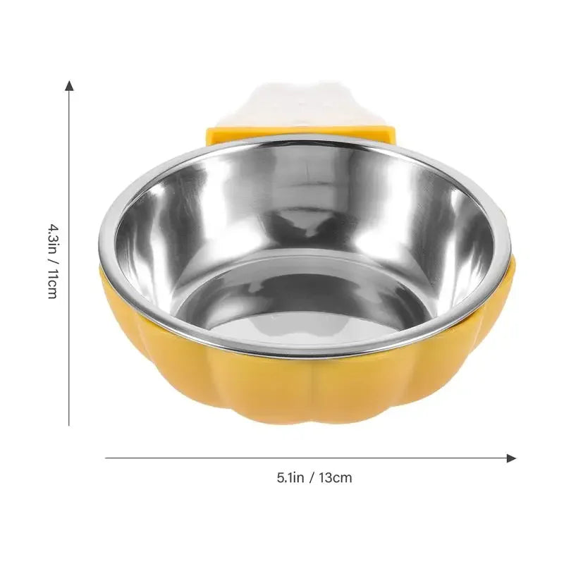 Hanging Pet Bowl Dog Set