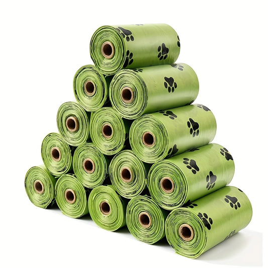 14 Rolls - Extra Thick Polyethylene Dog Poop Bags