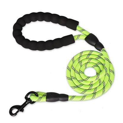 Reflective Dog Leash With Comfortable Padded Handle