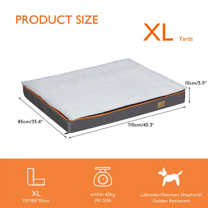 Premium Large Orthopedic Memory Foam Dog Bed