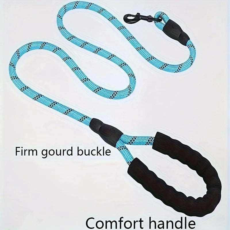 Reflective Dog Leash With Comfortable Padded Handle