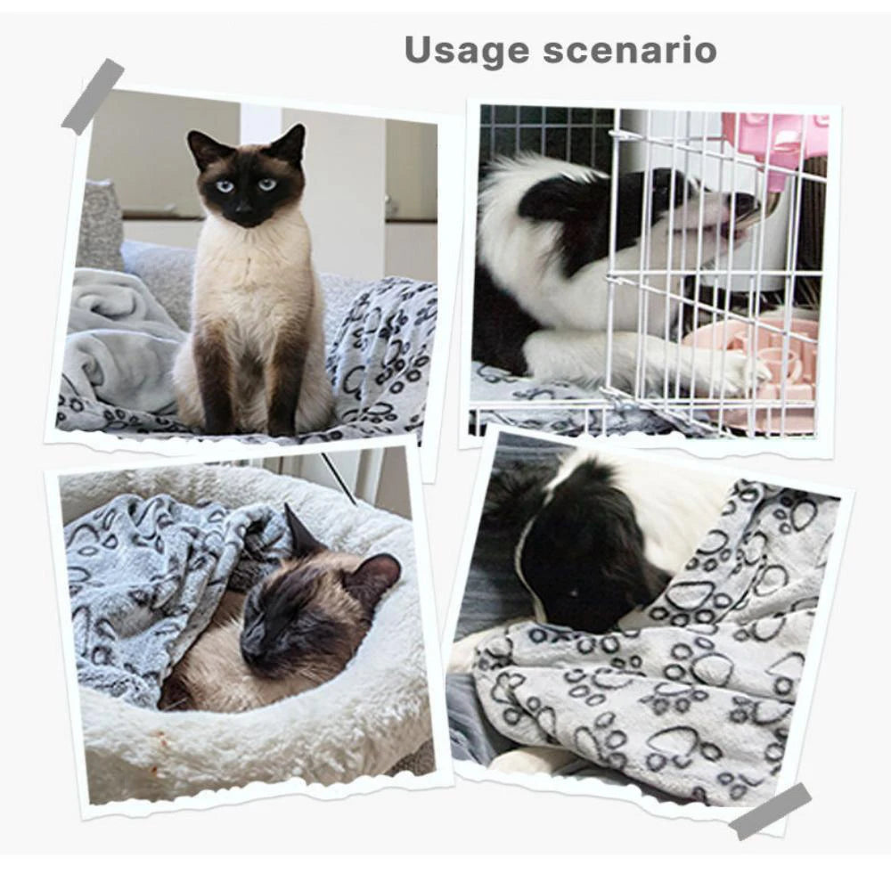 1pc Soft Comfort Pet Blanket