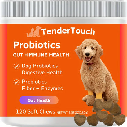 120 Chews  TenderTouch Probiotics for Dogs