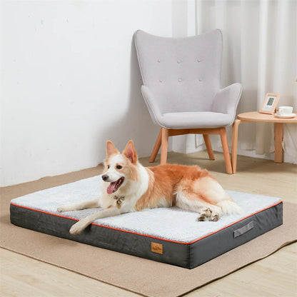 Premium Large Orthopedic Memory Foam Dog Bed