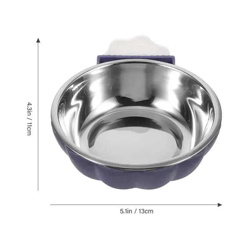 Hanging Pet Bowl Dog Set