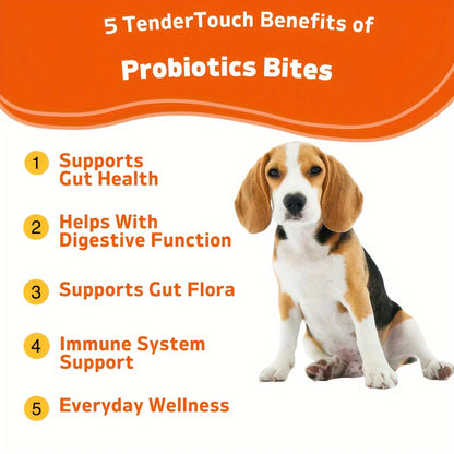 120 Chews  TenderTouch Probiotics for Dogs