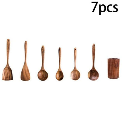 Culinary Essentials Wooden Spatulas