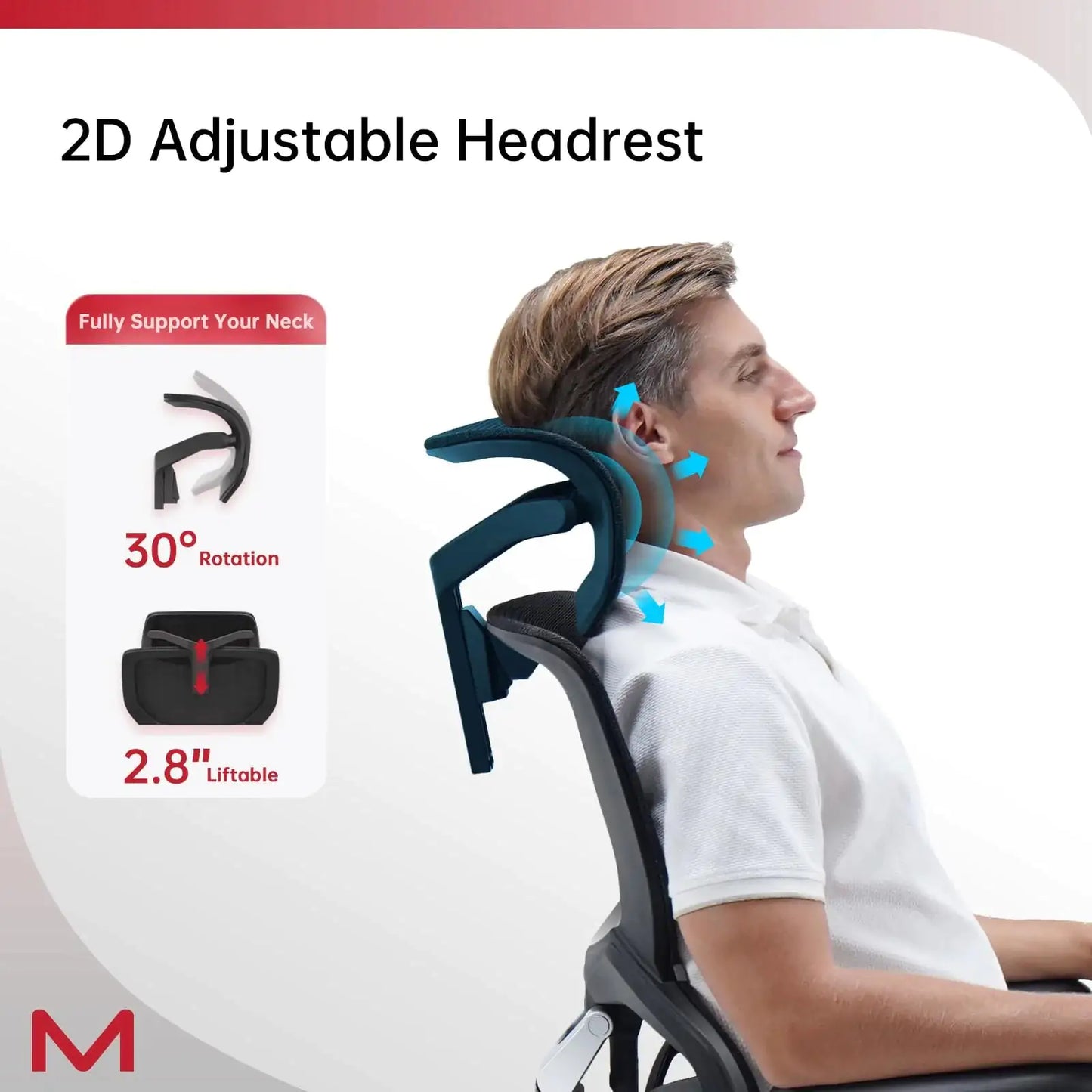 Ergonomic Office Chair With Footrest