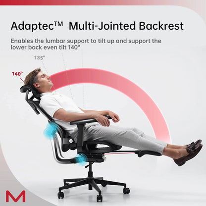 Ergonomic Office Chair With Footrest