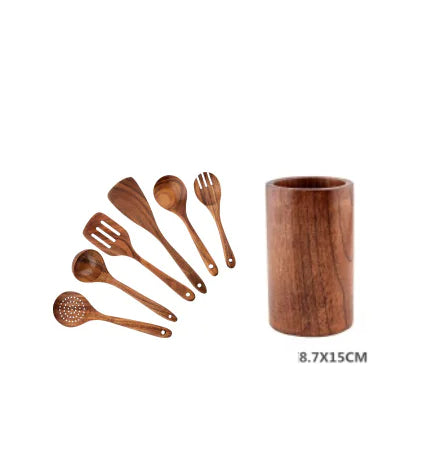 Culinary Essentials Wooden Spatulas