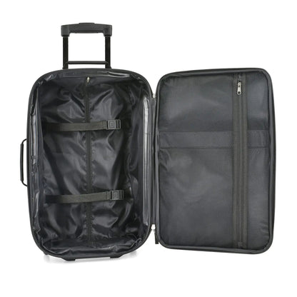 U.S. Traveler Rio Lightweight Carry-On Suitcase 20"