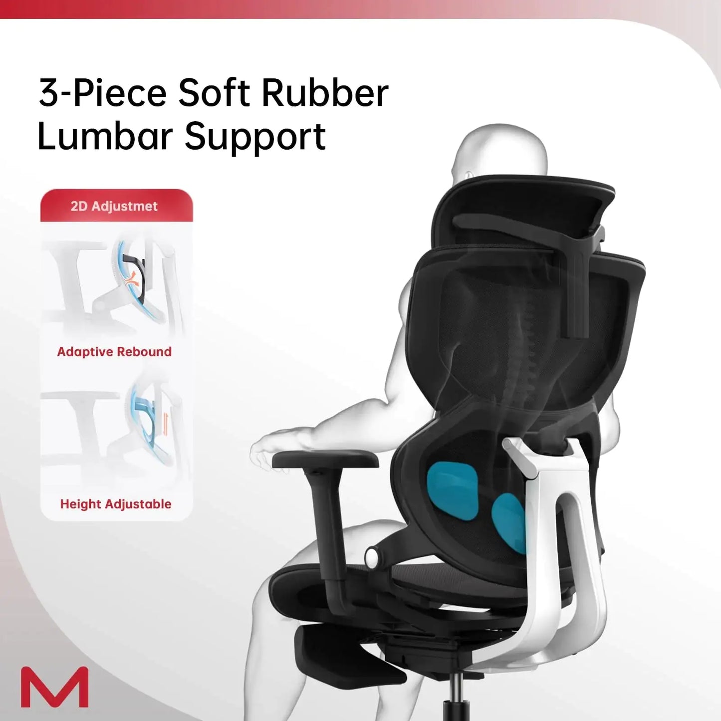 Ergonomic Office Chair With Footrest