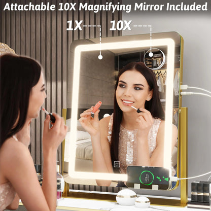 FENNIO Vanity Mirror with Lights 22 Inch- LED